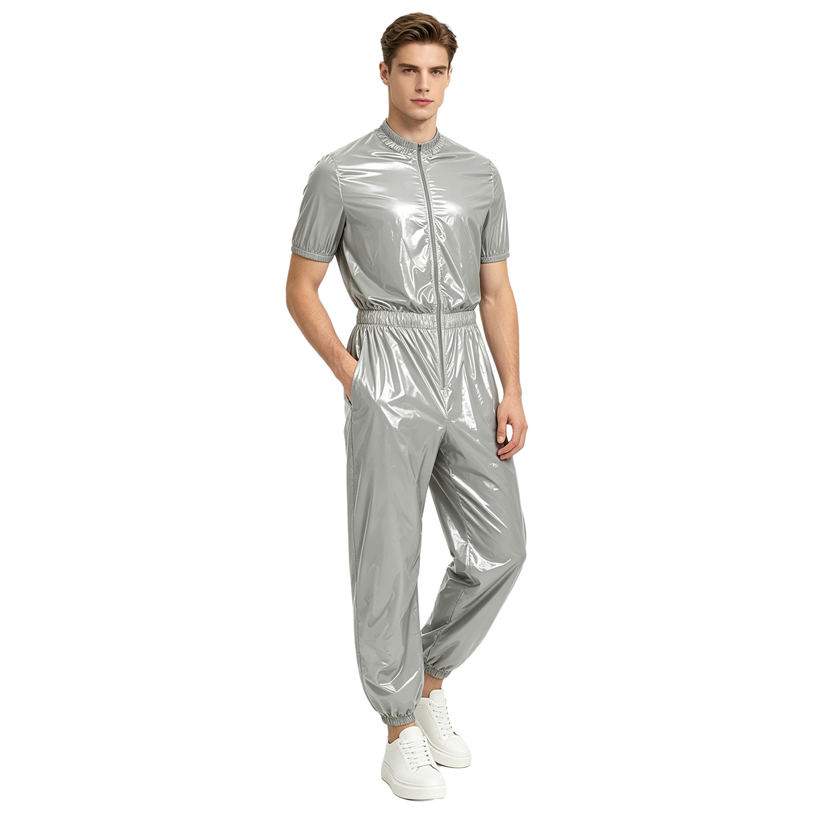 Combinaison imperméable une pi - Mens Fashion Zip Up avis et prix