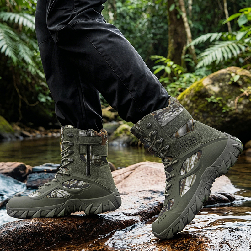 Bottes tactiques pour hommes,  - Mens Fashion Zip Up avis et prix