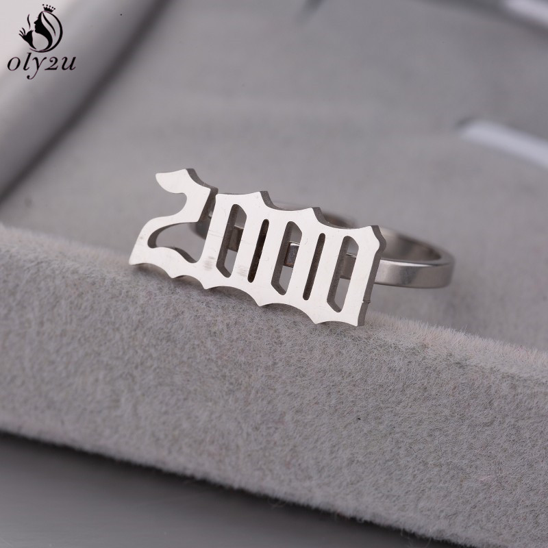 Oly2u – bagues personnalisées  - Men'S Fashion Year 2000 avis et prix