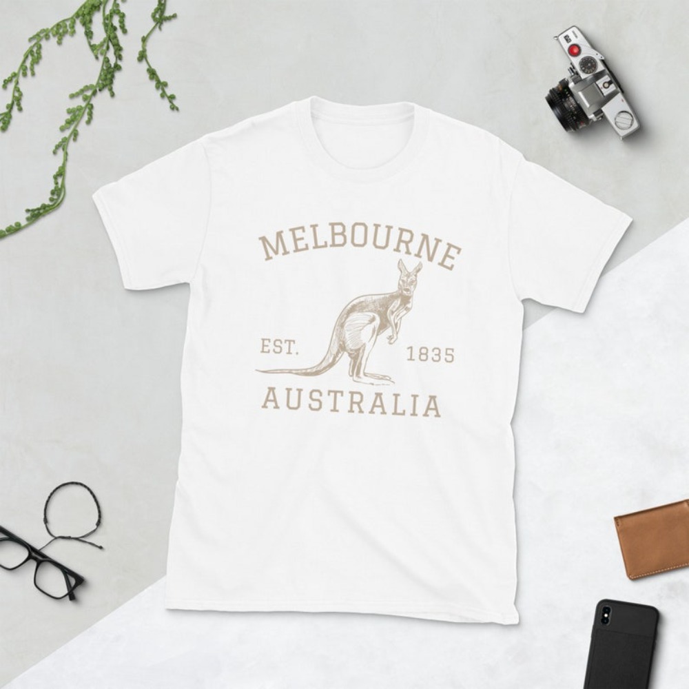 Melbourne australie T-Shirt au - Mens Fashion Melbourne avis et prix
