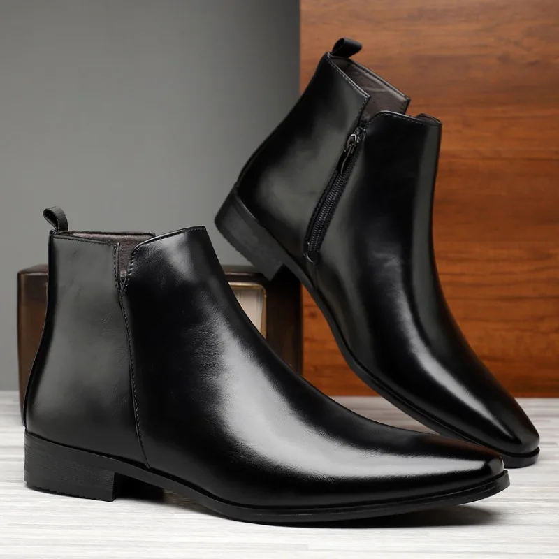 Nouvelles bottes pour hommes c - Mens Fashion Dress avis et prix