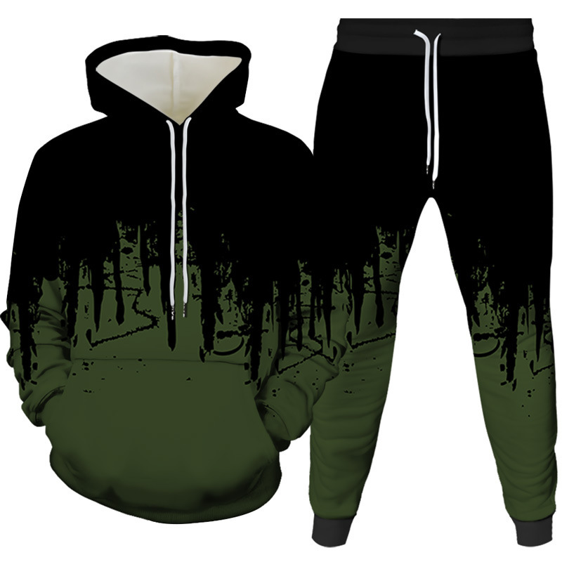 Peinture à l'encre 3D imprimé  - Men'S Fashion Hoodies avis et prix