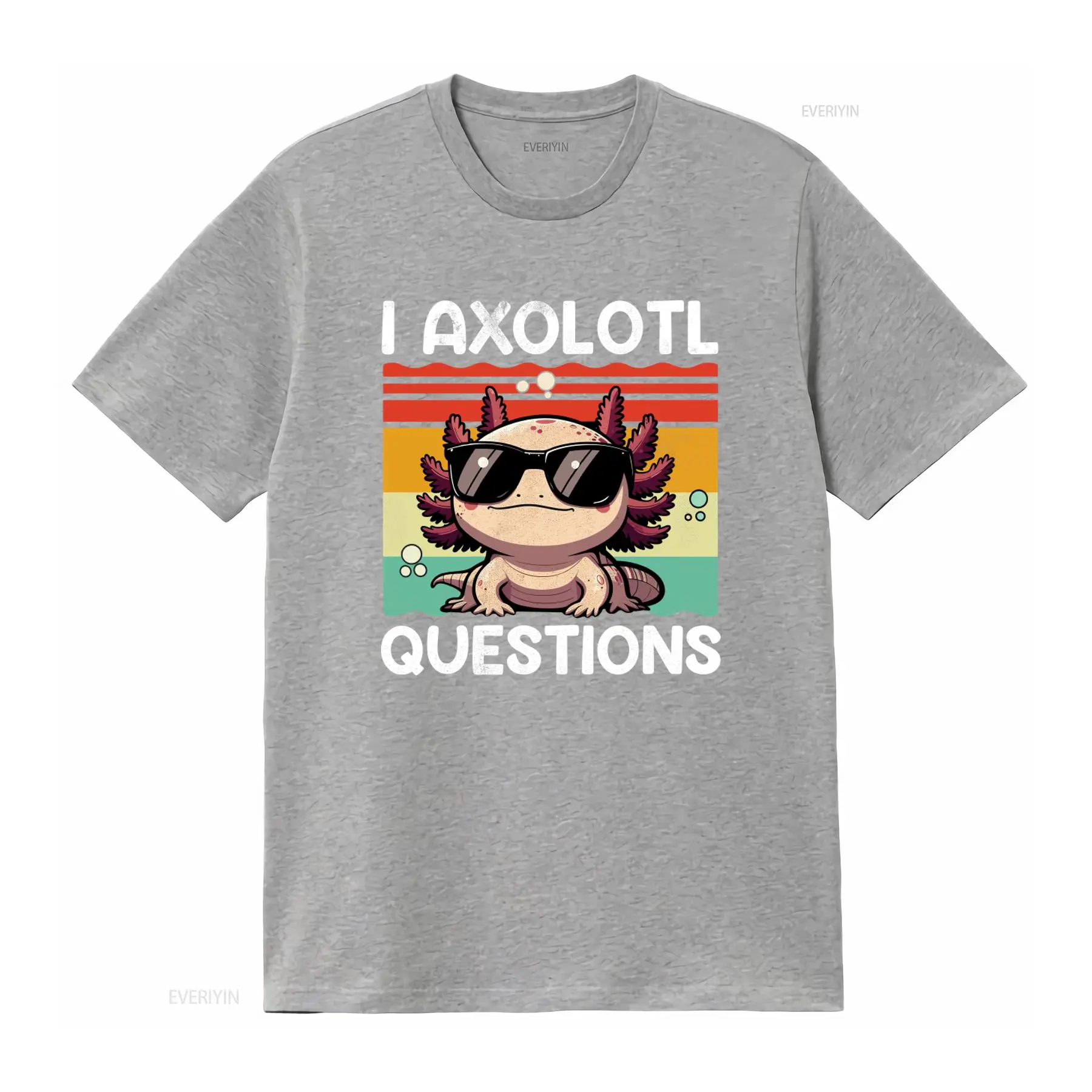 T-shirt rétro vintage I Axolot - Men'S Fashion Questions avis et prix