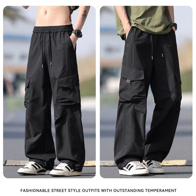Pantalon cargo coréen pour hom - Cargo Jogger Pants avis et prix