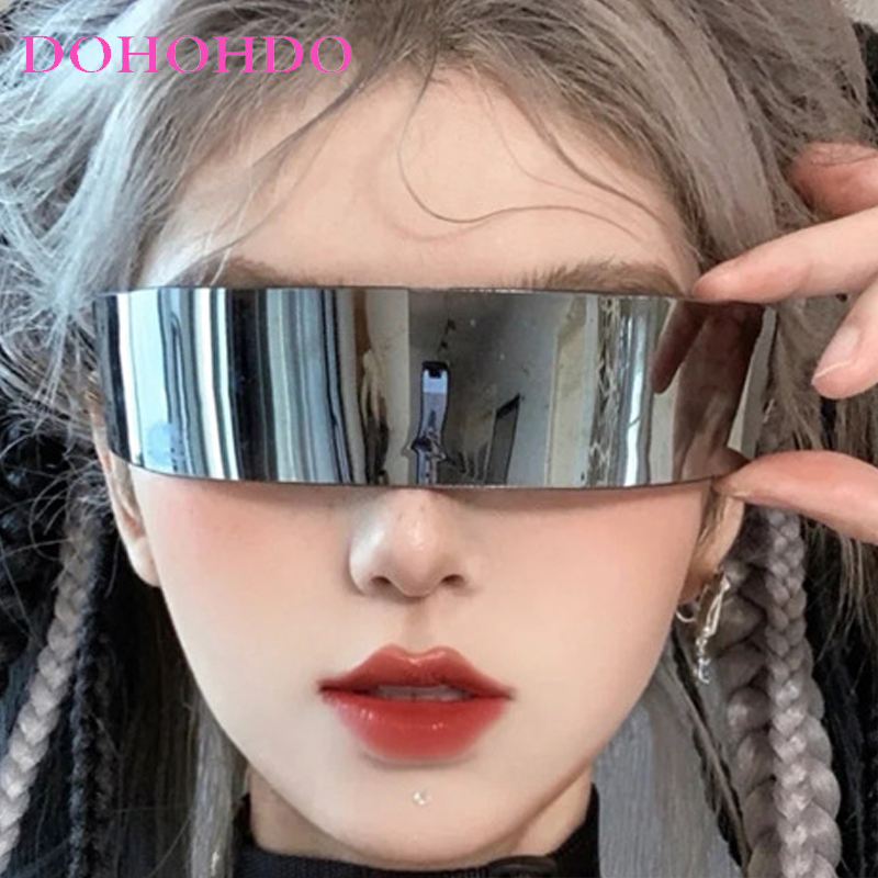 Lunettes de soleil Y2K sans mo - Men Fashion Photography avis et prix