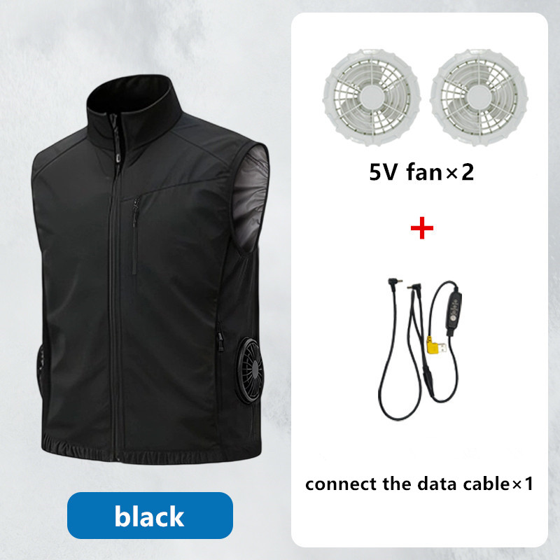 Gilet de climatisation intelli - Mens Fashion Zip Up avis et prix
